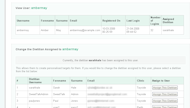 Manage Users Screen Shot